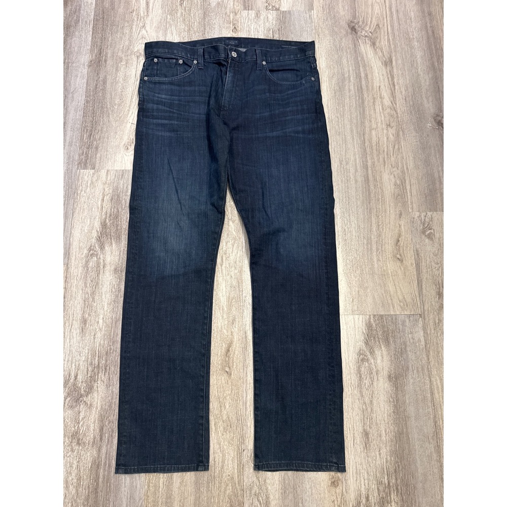 Citizens of Humanity Holden Mens Dark Wash Straight Leg Jeans Size‎ 38 Indigo